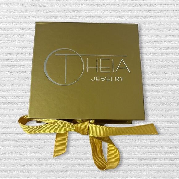 THEIA Fringe Drop Swarovski Crystal Gold Tone Earrings - Picture 4 of 5